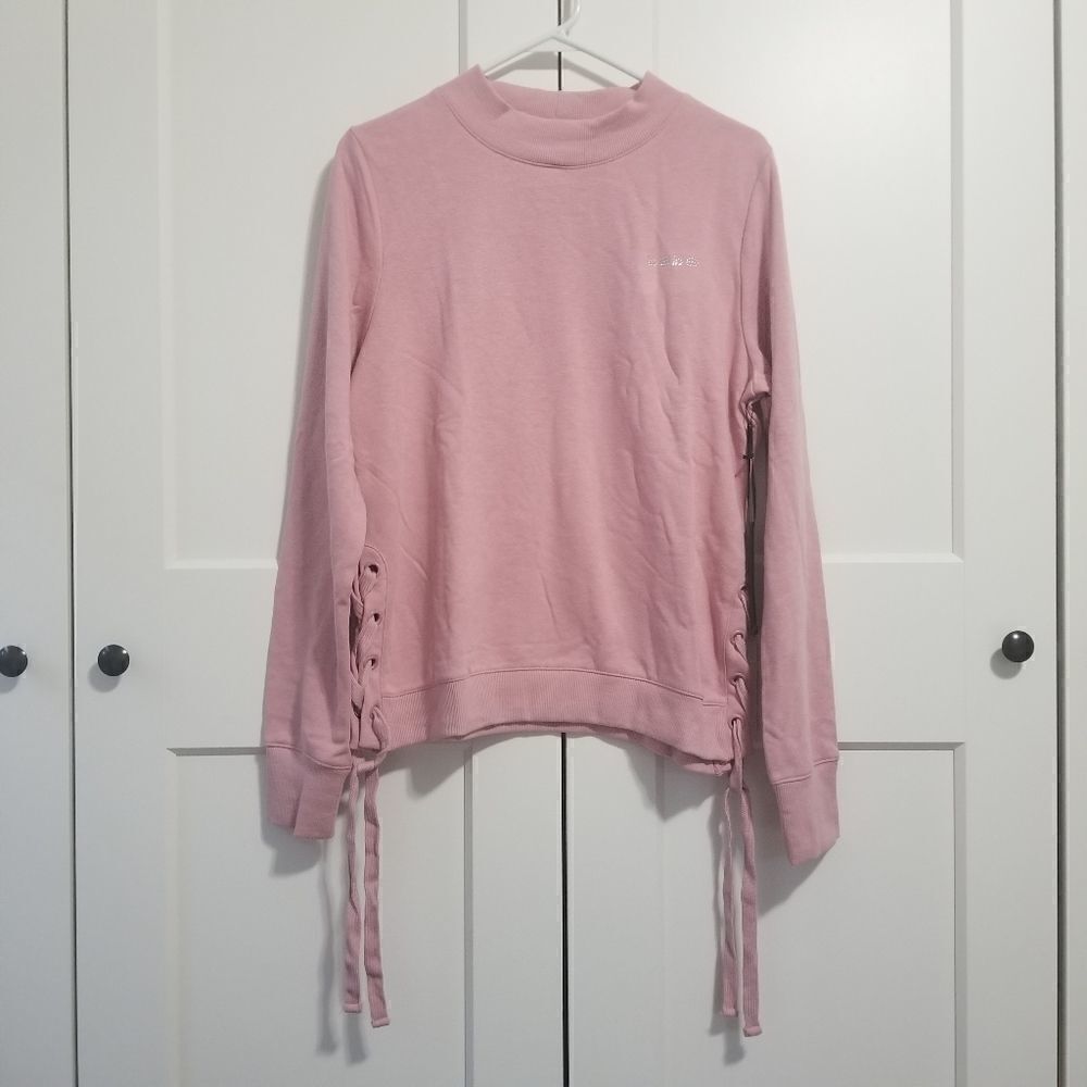 Bebe sport side tie sweater